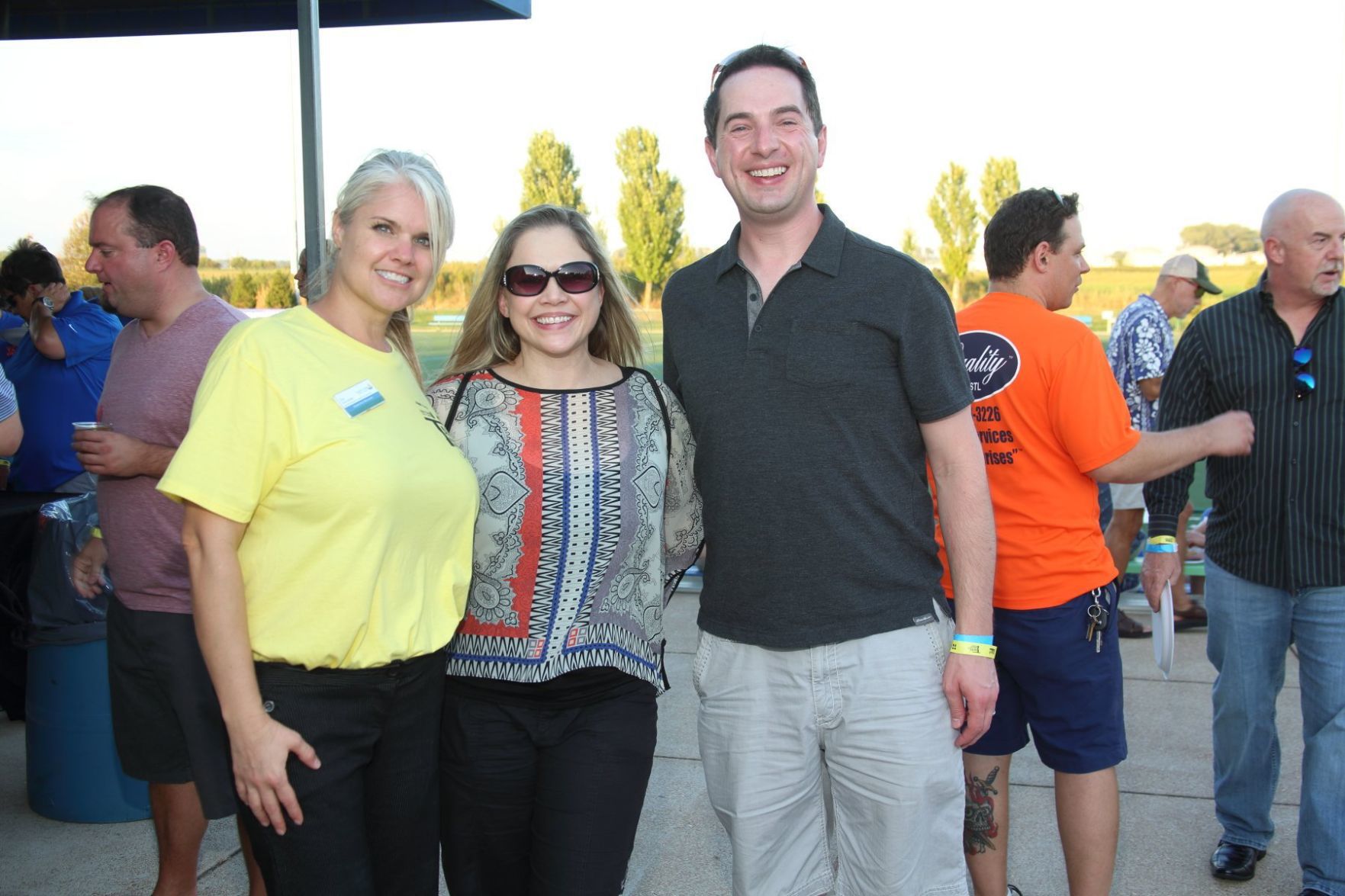 Lisa Schneider, Kat and Matt Stout